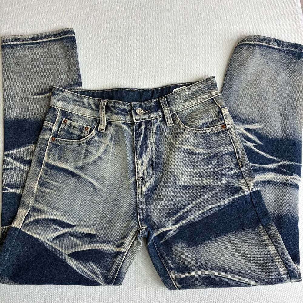 5 Lot Boys Denim Shorts Shirt Jeans Fashion Distressed Size 12-13Y New - Picture 2 of 12